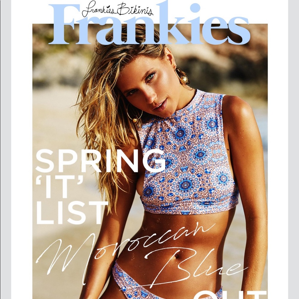 FRANKIES BIKINIS • WOMEN SUMMER TWO PIECE BIKINI SET SIZE LARGE